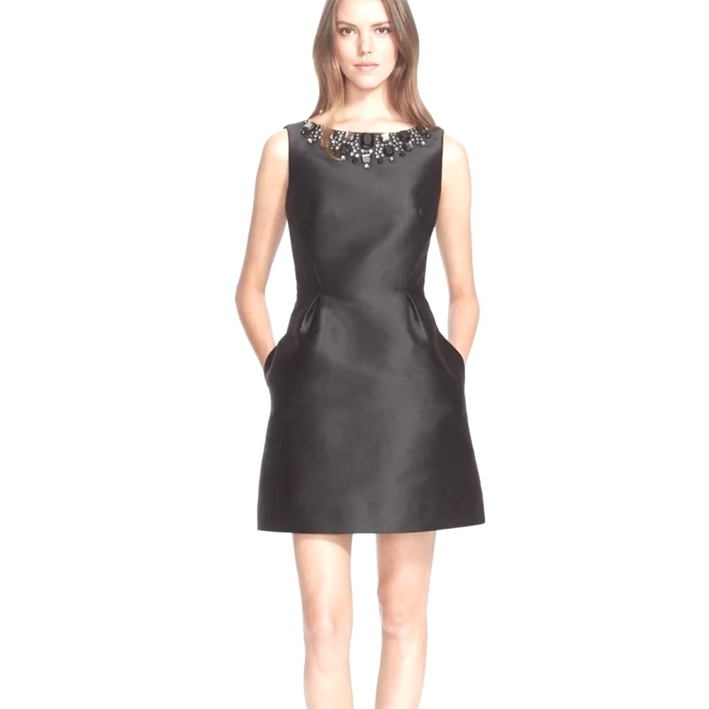 Kate Spade Blaze A Trail Open Back Embellished Dress W/ Pockets NWT $548 Sz 8 M